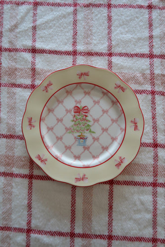 Small Tree & Bows Plate - PRE ORDER (7296263094338)