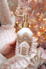 Load image into Gallery viewer, Gingerbread House Soap Dispenser - PRE ORDER (7215560130626)