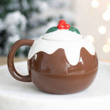 Load image into Gallery viewer, Christmas Pudding Shaped Mug (7330221785154)