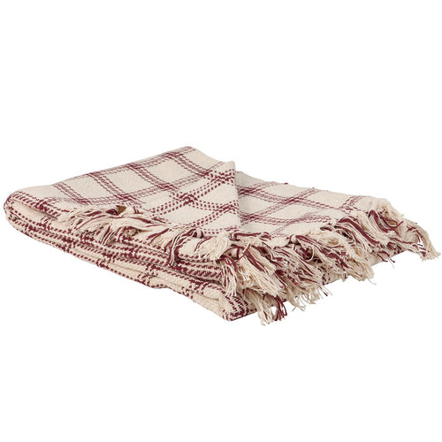 118868 - Throw Burgundy Plaid (7434015506498)