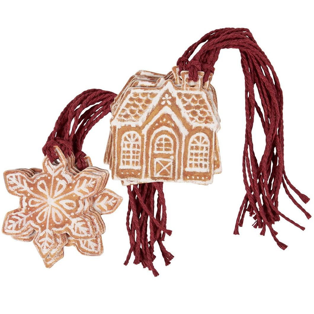 118882 - Gift Tag Set Gingerbread (7434017210434)