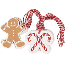 Load image into Gallery viewer, 119061 - Gift Tag Set Gingerbread Man (7433987194946)