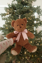 Load image into Gallery viewer, Pink Bow Keepsake Teddy - PRE ORDER (7215564226626)