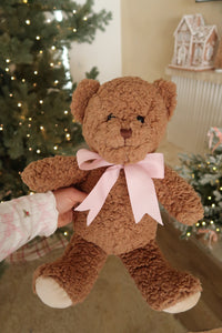 Pink Bow Keepsake Teddy - PRE ORDER (7215564226626)