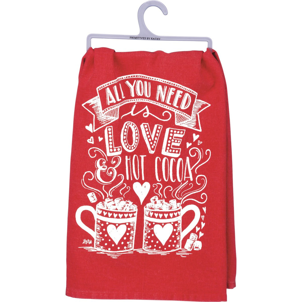 33353 - Kitchen Towel Love Hot Cocoa (7433984671810)