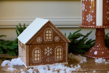 Load image into Gallery viewer, Ceramic Gingerbread House Cookie Jar (7388053209154)