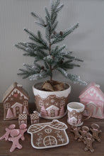 Load image into Gallery viewer, Brown Gingerbread House Cookie Jar - PRE ORDER (7296257884226)