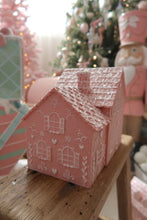 Load image into Gallery viewer, Pitched Style 3 Pink Gingerbread House - PRE ORDER (7215568289858)