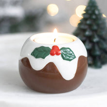 Load image into Gallery viewer, Christmas Pudding Tealight Candle Holder (7330221916226)