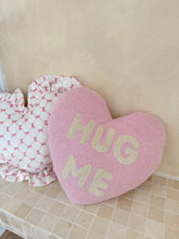 Load image into Gallery viewer, HUG ME Pink Heart Cushion (7039546425410)