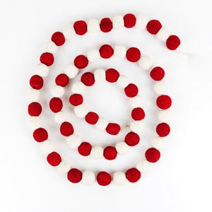 72" Felt Ball Garland (6955292852290)