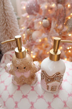 Load image into Gallery viewer, PINK Gingerbread Man Soap Dispenser - PRE ORDER (7215560196162)