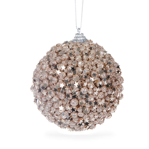 Champagne Stars Bauble (6959928508482)