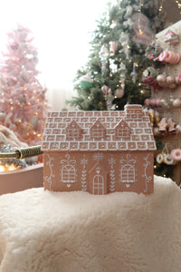 Style 2 Brown Gingerbread House - PRE ORDER (7215566913602)