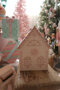 Wide Style 2 Ivory Gingerbread House - PRE ORDER (7215568748610)