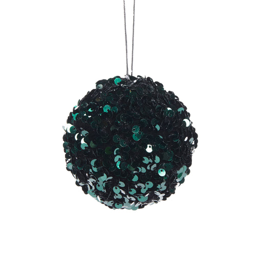 Emerald Green Sequin Bauble (6959934406722)