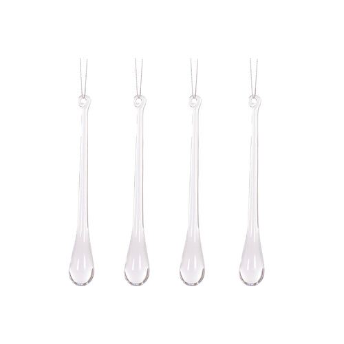 4 Pack Clear Icicle Drops (6960285352002)