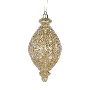 Metallic Gold Intricate Drop Bauble (6960330637378)