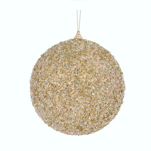 XL Gold Crystals Bauble (6960294035522)