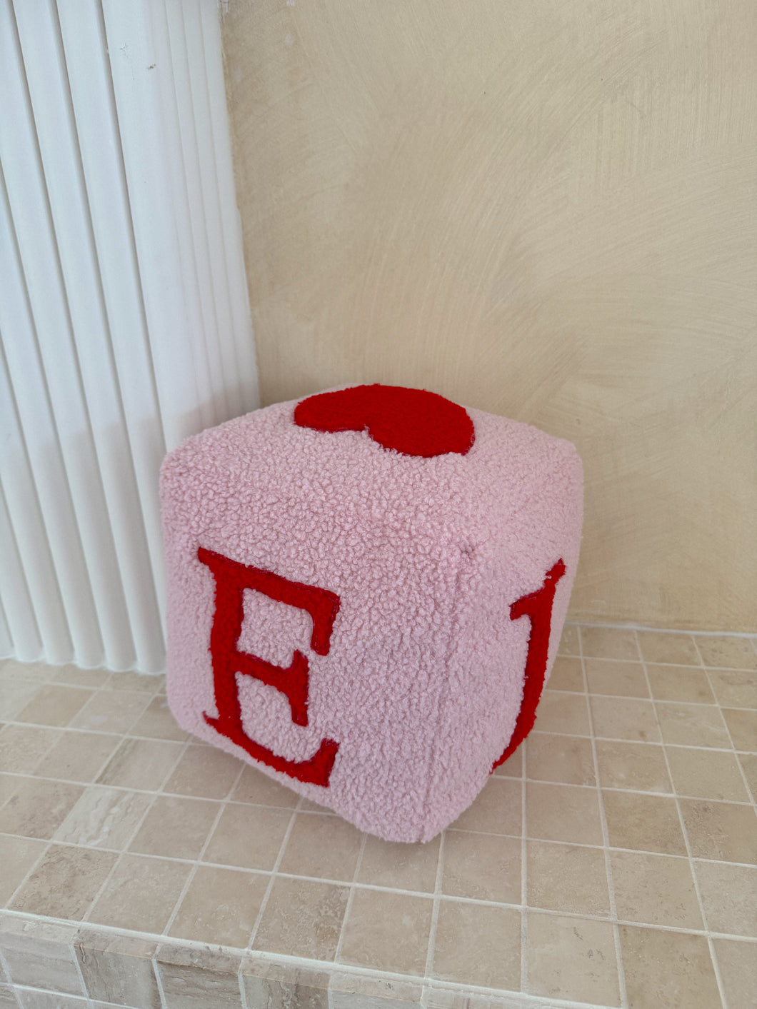 LOVE Cube Cushion (7039546294338)