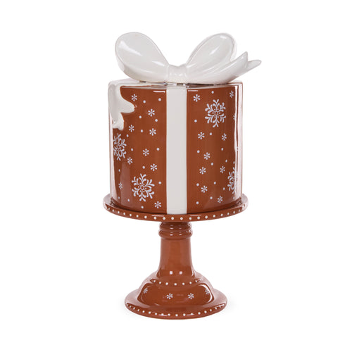 Gingerbread Present Cake Stand (7373928136770)