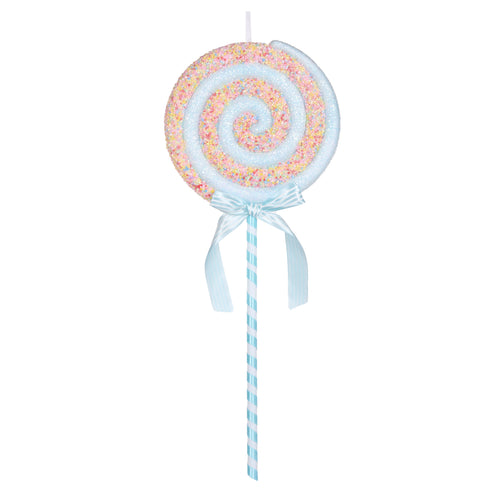 Blue Sprinkles Swirl Lollipop (7356472426562)