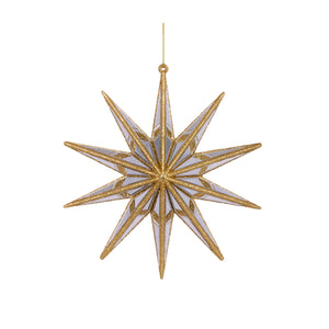 10 Point Hanging Star Gold (7362782396482)