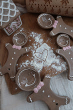 Load image into Gallery viewer, Brown Gingerbread Man Measuring Spoons - PRE ORDER (7296254345282)