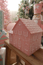 Load image into Gallery viewer, Pitched Style 3 Pink Gingerbread House - PRE ORDER (7215568289858)