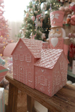 Load image into Gallery viewer, Pitched Style 3 Pink Gingerbread House - PRE ORDER (7215568289858)