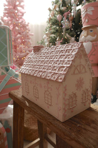 Wide Style 2 Ivory Gingerbread House - PRE ORDER (7215568748610)