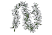 Load image into Gallery viewer, Christmas Garland with Lights Snowy Atica 274cm Pre Lit (7348316241986)