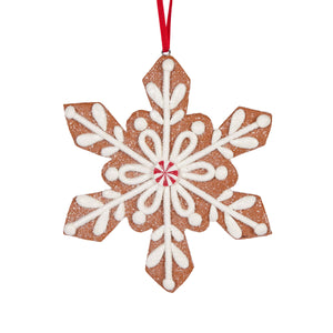 Floral Gingerbread Star Hanging (6962698387522)