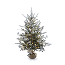 Load image into Gallery viewer, 3.5ft Potted Balsam Snow Tree (7346059280450)