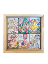 Load image into Gallery viewer, Wooden Easter Cards Set of 5 (7445566980162)