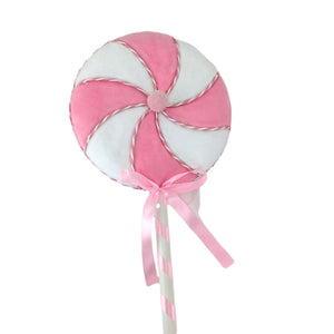 RRU203 - 25cm Pink White Lollipop (7384614305858)