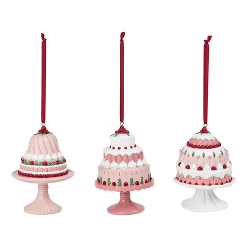 RTM611 - Pink Cake Ornaments Assorted (7368882782274)