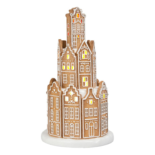 RTM626 - 37cm Round Gingerbread Village (7368883404866)