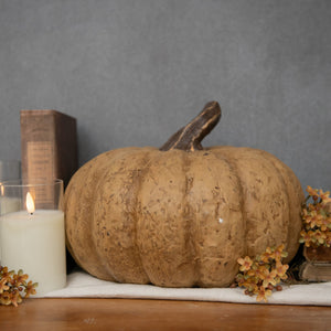 WS221203 - 9" Beige Short Pumpkin (7433777578050)