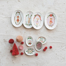 Load image into Gallery viewer, Stoneware Dish w/ Holiday Saying, 4 Styles © (7374761295938)