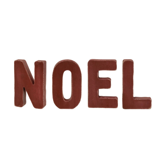 NOEL Cut Out Wooden Letters