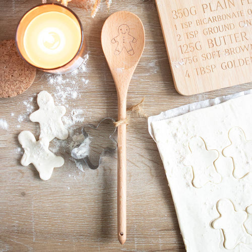 Gingerbread Wooden Spoon Baking Set (7330222243906)