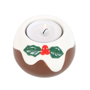 Christmas Pudding Tealight Candle Holder (7330221916226)