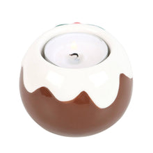 Load image into Gallery viewer, Christmas Pudding Tealight Candle Holder (7330221916226)