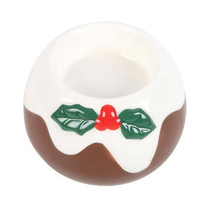 Christmas Pudding Tealight Candle Holder (7330221916226)