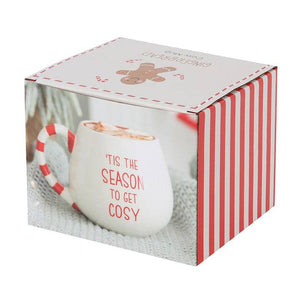 Cosy Season Rounded Christmas Mug (UK Spelling) (7330221654082)