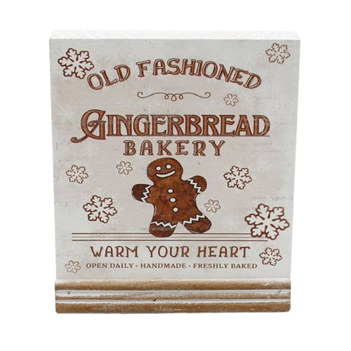 Gingerbread Bakery Block - 5 x 1.25 x 6 in (7330234302530)