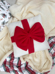 Present Bow Cushion - PRE ORDER (6919630880834)