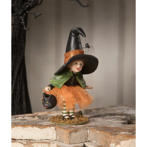 TD1199 - Little Lavinia Witch with Spider (7260358770754)