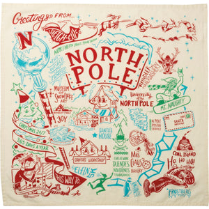 33743 - Dish Towel North Pole (6702296203330)